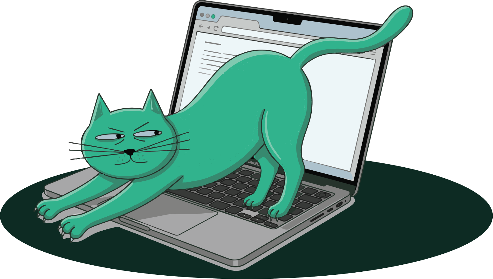 Mascote do StretCat